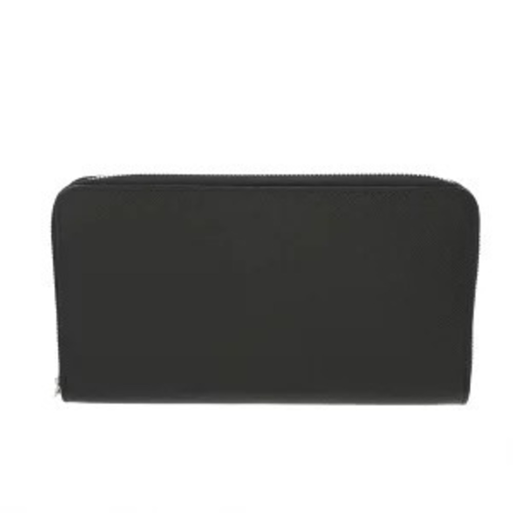 Louis Vuitton Taiga Zippy Organizer NM Noir Black Leather Long Wallet